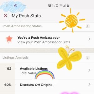 POSH ambassador stats